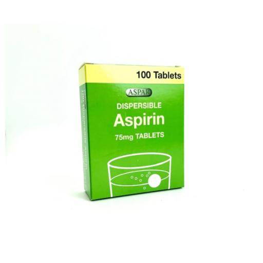 Aspirin 75mg tabs x 28