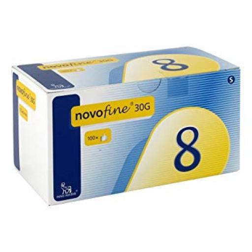 Novofine Needles 30gx8mm x 100