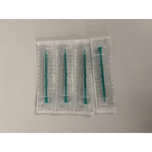 Green speywood 0.63ml syringe